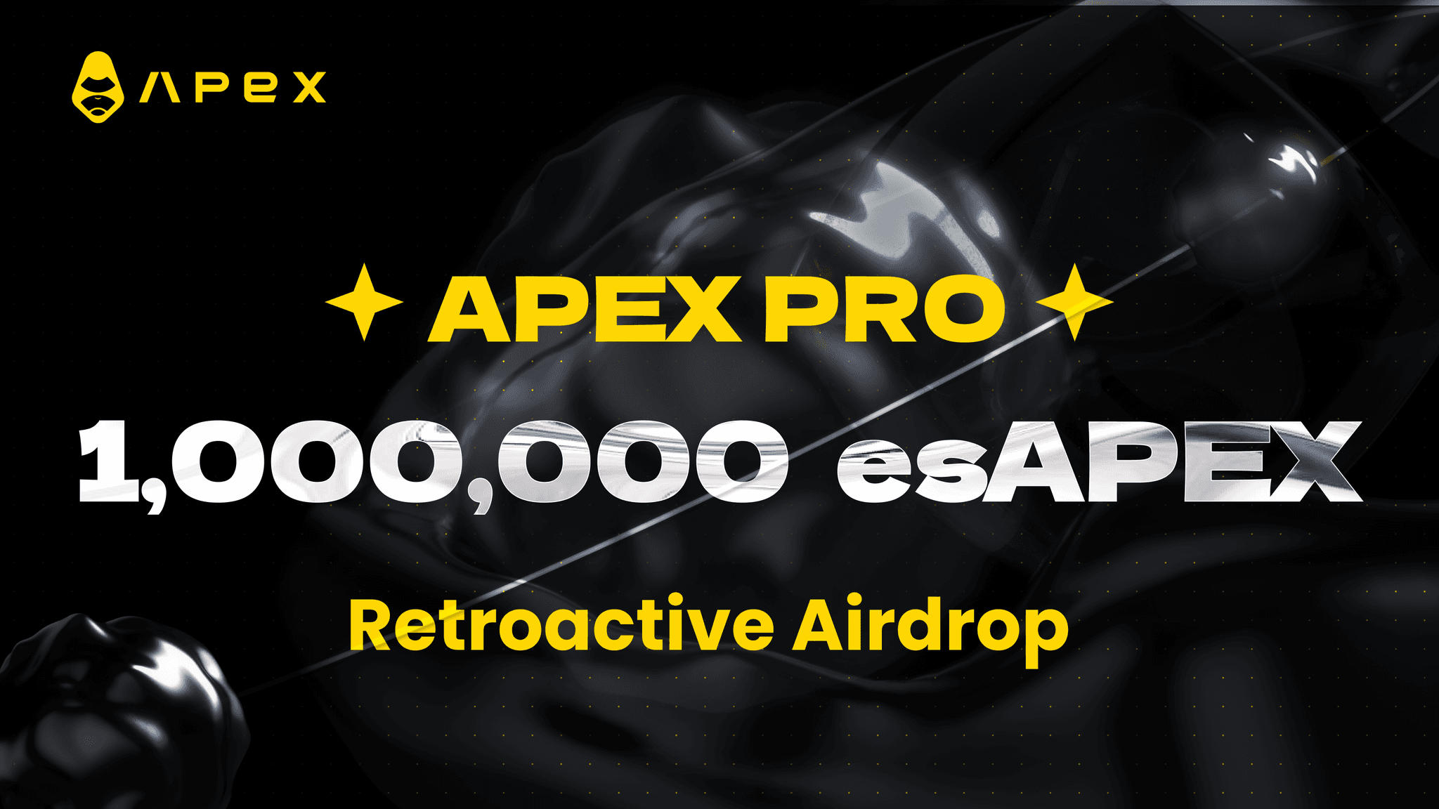 ApeX Pro Mainnet to Launch With 1,000,000 $esAPEX Retroactive Airdrop