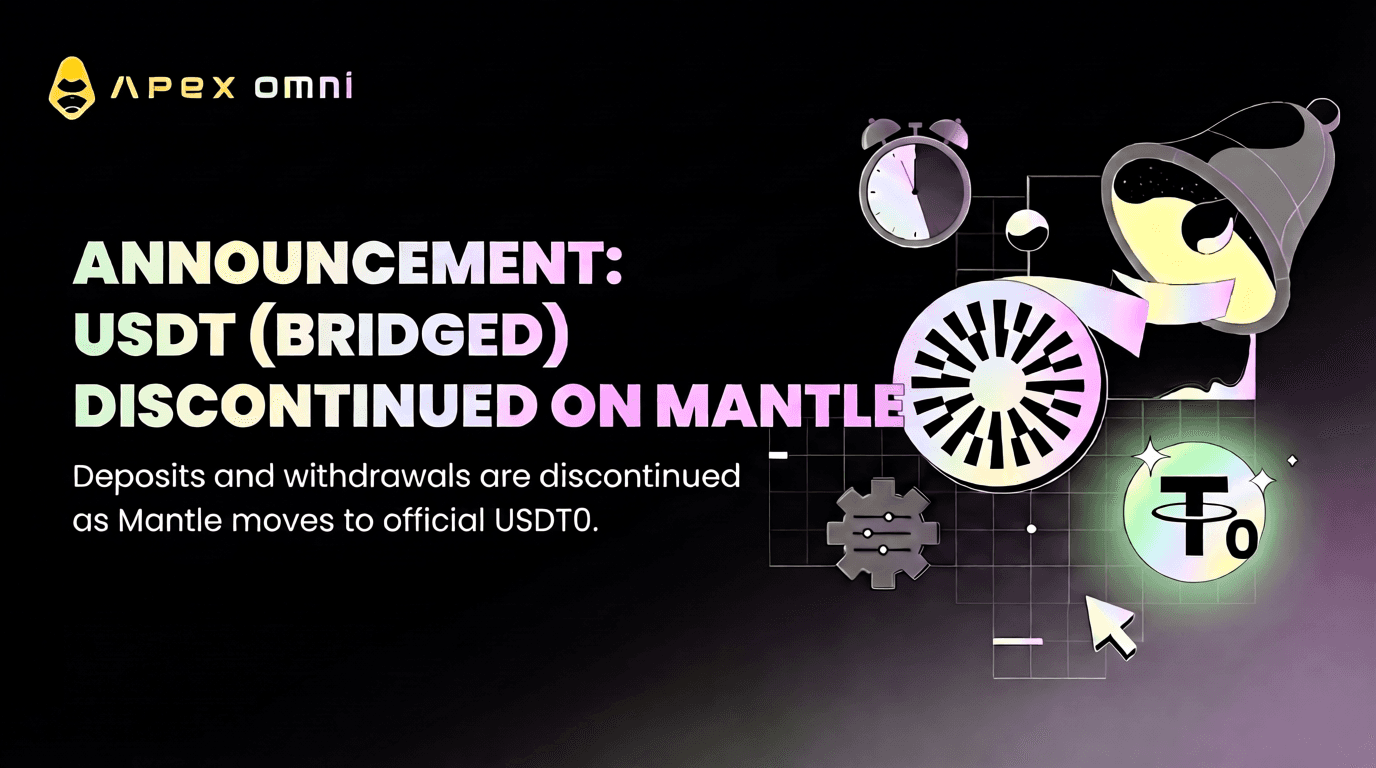 公告：暫停 Mantle 鏈上橋接版 USDT 之充值與提現作業
