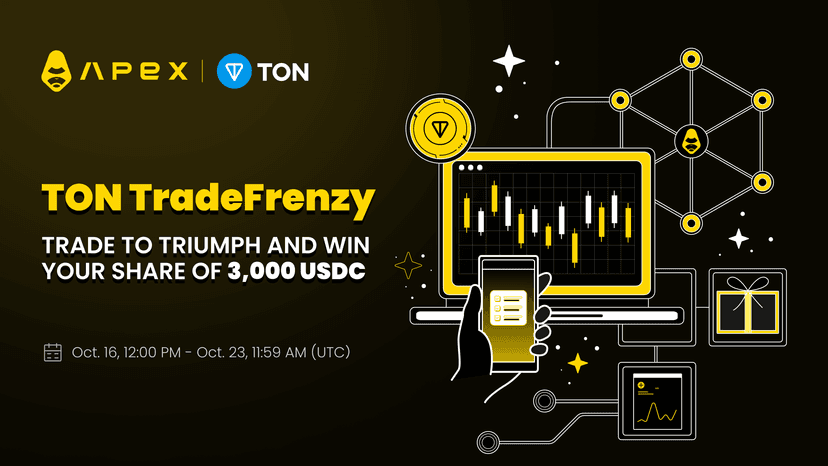 TON TradeFrenzy —  Trade, Triumph, and Win a Share of 3,000 USDC!