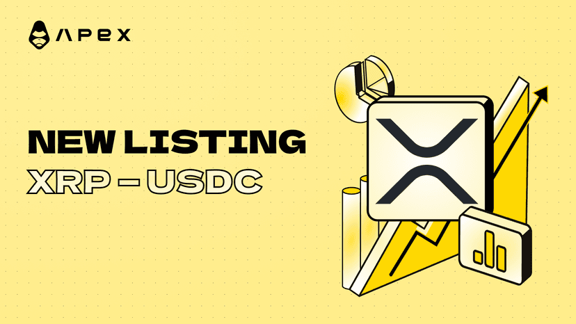 New on ApeX Pro: XRP-USDC Contracts!