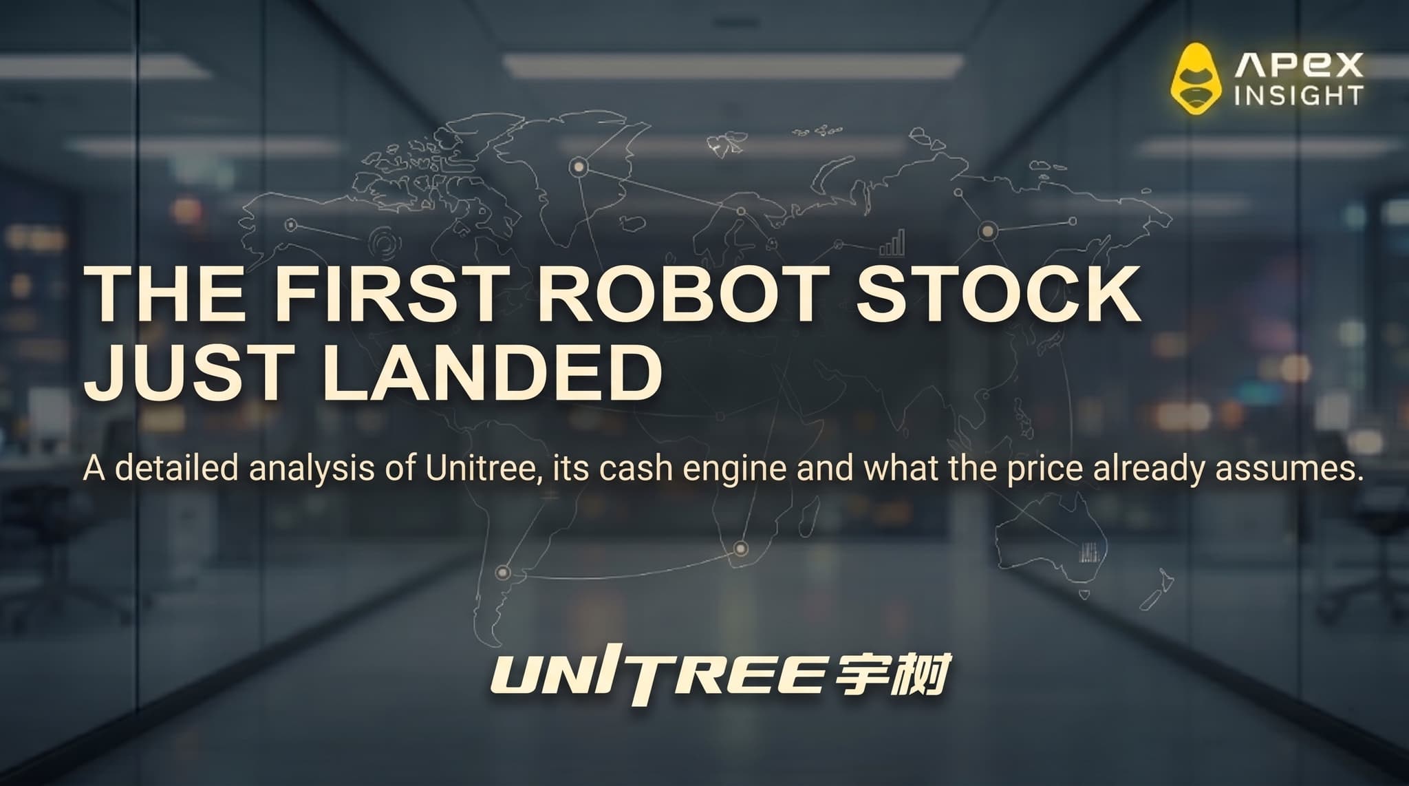 Unitree - A detailed analysis of the first humanoid robotics listing, its cash engine and fair value.