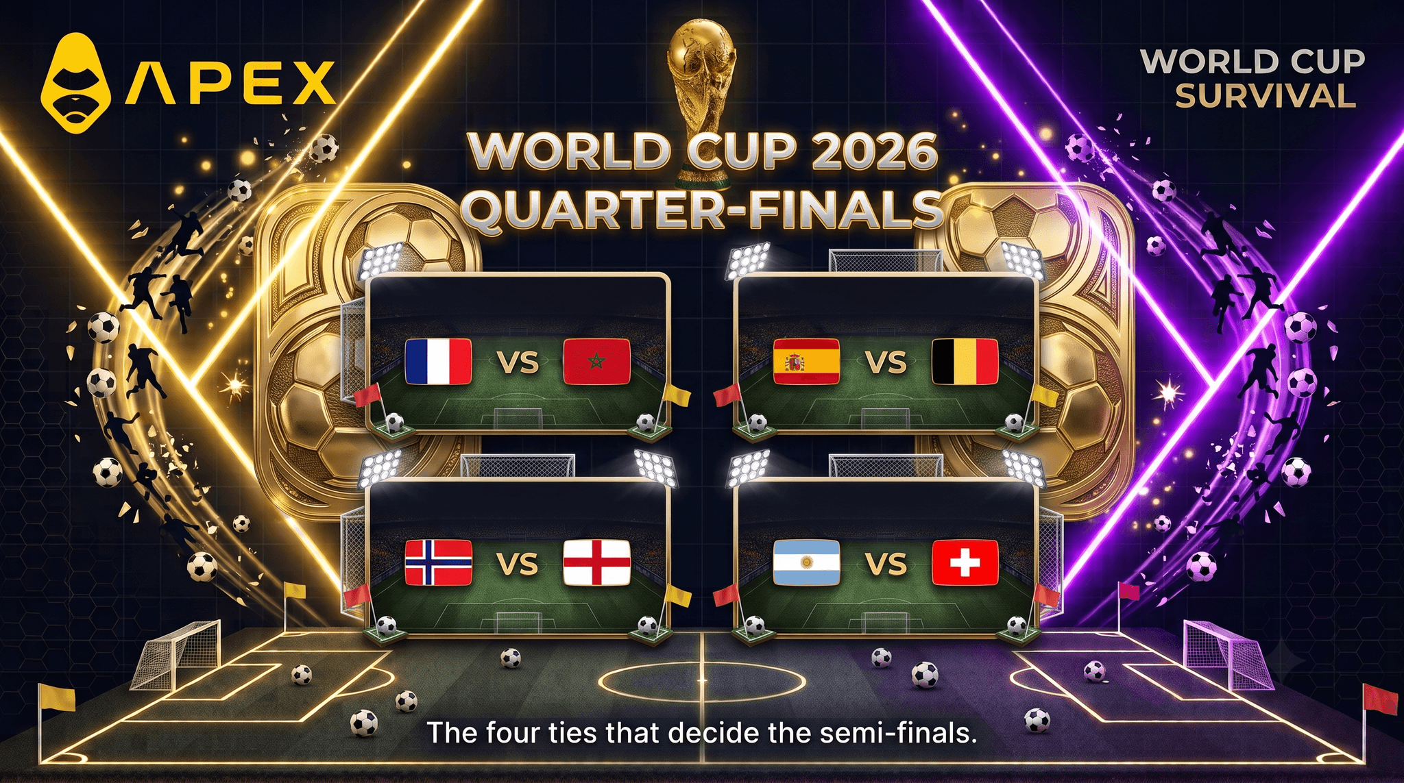 World Cup Round of 16 Wrap-Up: Who Wins the Quarter-Finals Next?