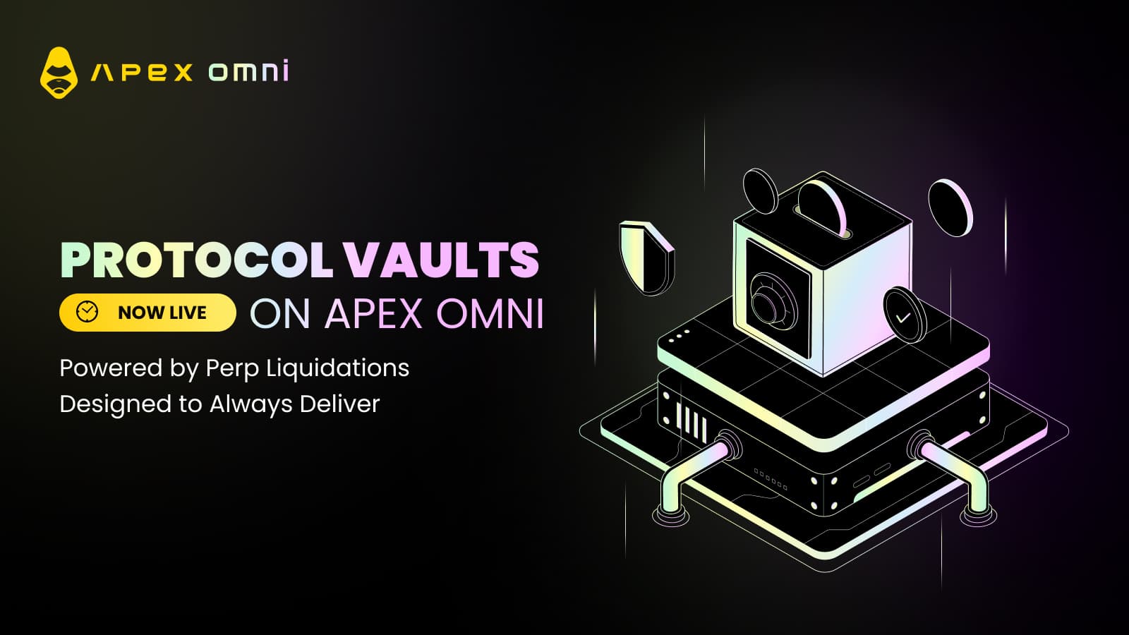 ApeX Omniに新登場：清算費用を活用した安定型プロトコルVault