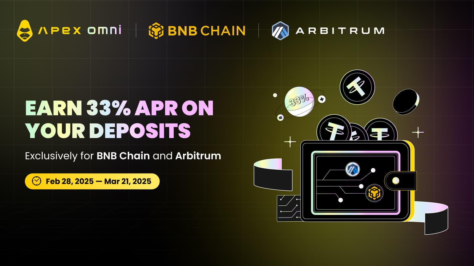 Omni Deposit Boost – 資産をロックして年利33%を獲得！