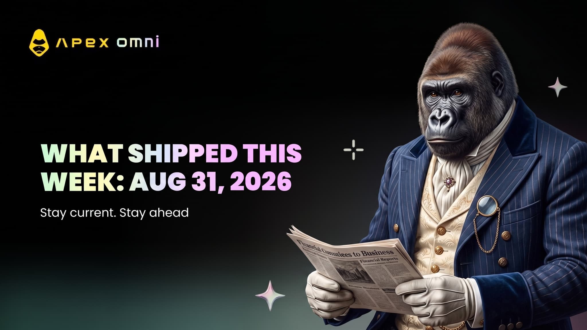 ApeX Omni Weekly Update: Event Bonus Multiplier Rules and Sharper Prediction Markets
