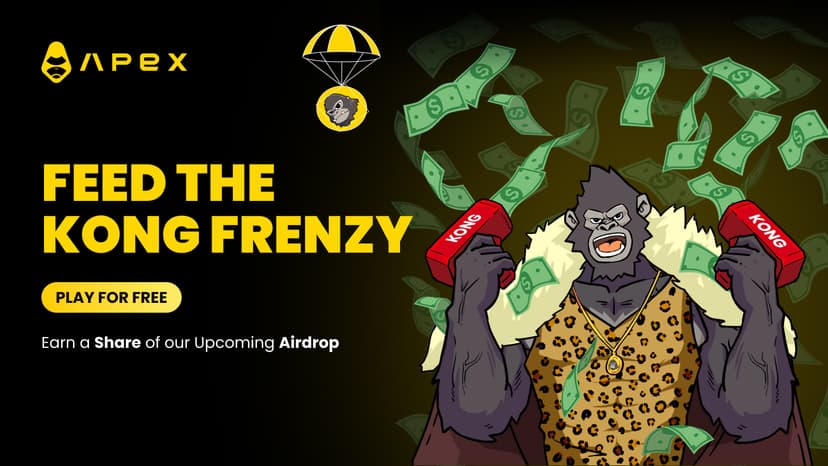 Feed the Kong Frenzy — Play For Free and Earn a Share of Meme Token Airdrop