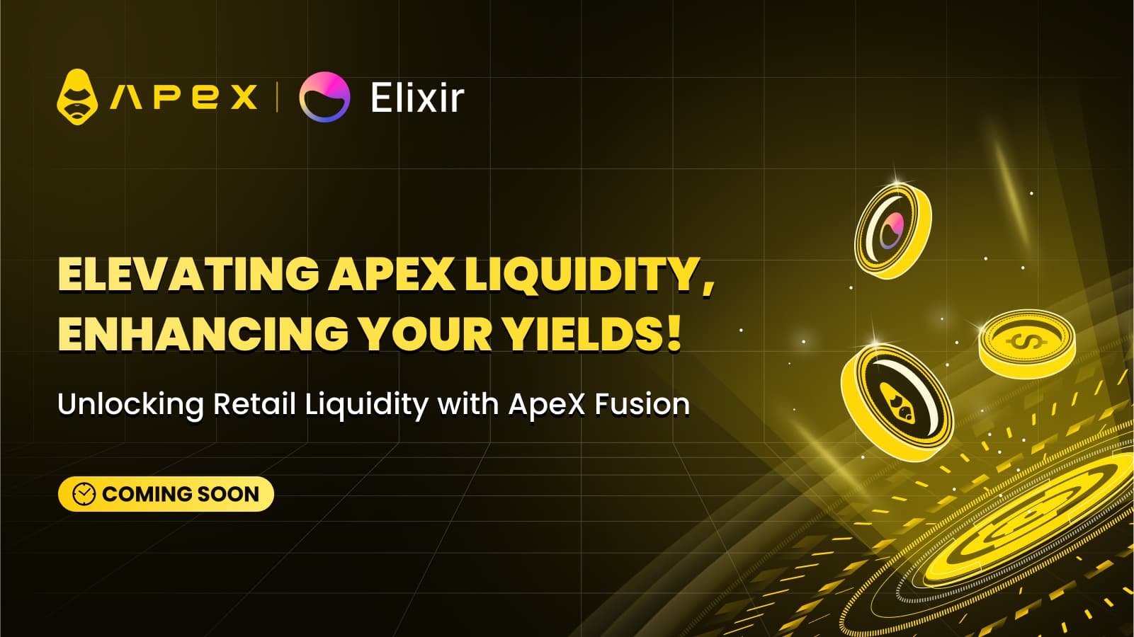 ApeX x Elixir: ApeX Fusionという新しい収益生成とマーケットメイキングの次元の開放