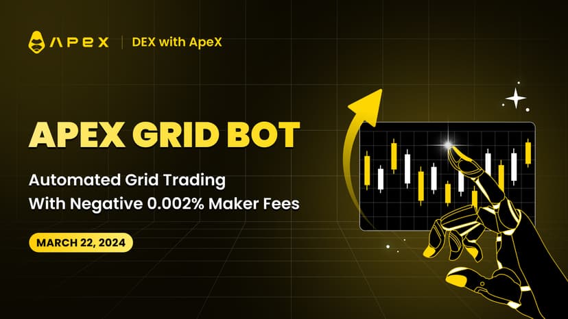 Турнир ApeX Grid Bot — Соревнуйтесь за награды в 10,000 USDT, получите отрицательные 0,002% комиссии