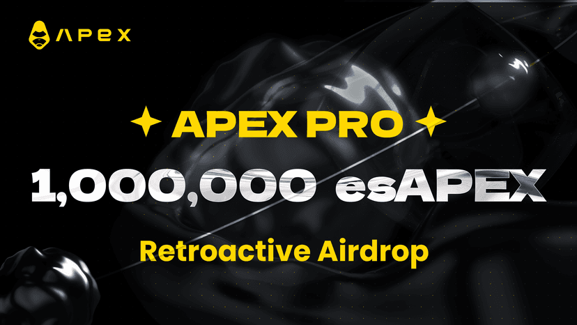 ApeX Pro Mainnet to Launch With 1,000,000 $esAPEX Retroactive Airdrop
