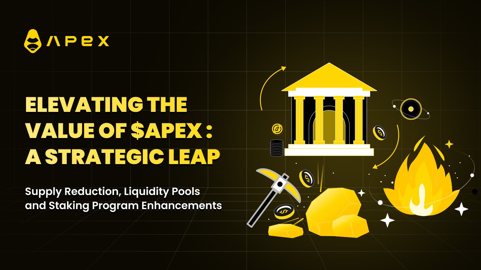 향상된 토큰 가치와 프로젝트 지위를 위한 $APEX 토큰 경제 개편 전략 공개