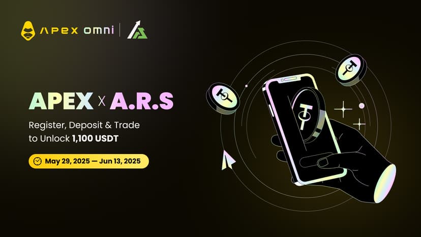 💰Trade, Deposit, Earn: Join the A.R.S x ApeX Welcome Campaign