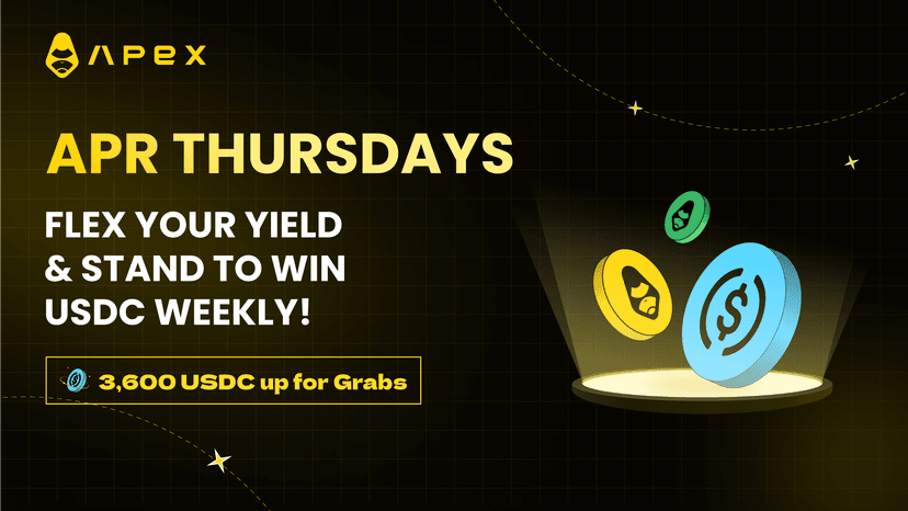 Ace ApeX APR Thursdays: Share Your Staking APR for USDC Winnings!