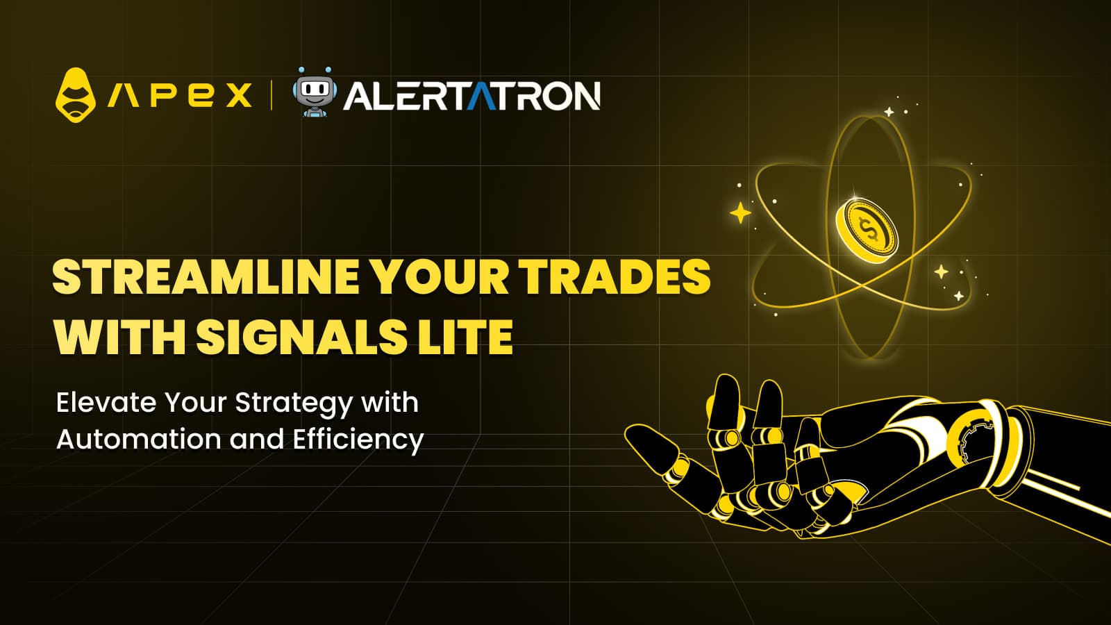 Улучшите свою Торговую Стратегию на ApeX с помощью Signals Lite от Alertatron
