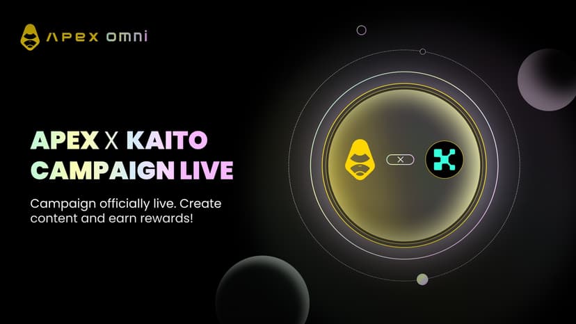 ApeX × Kaito Creator Campaign: $100,000 for the Voices That Move Markets