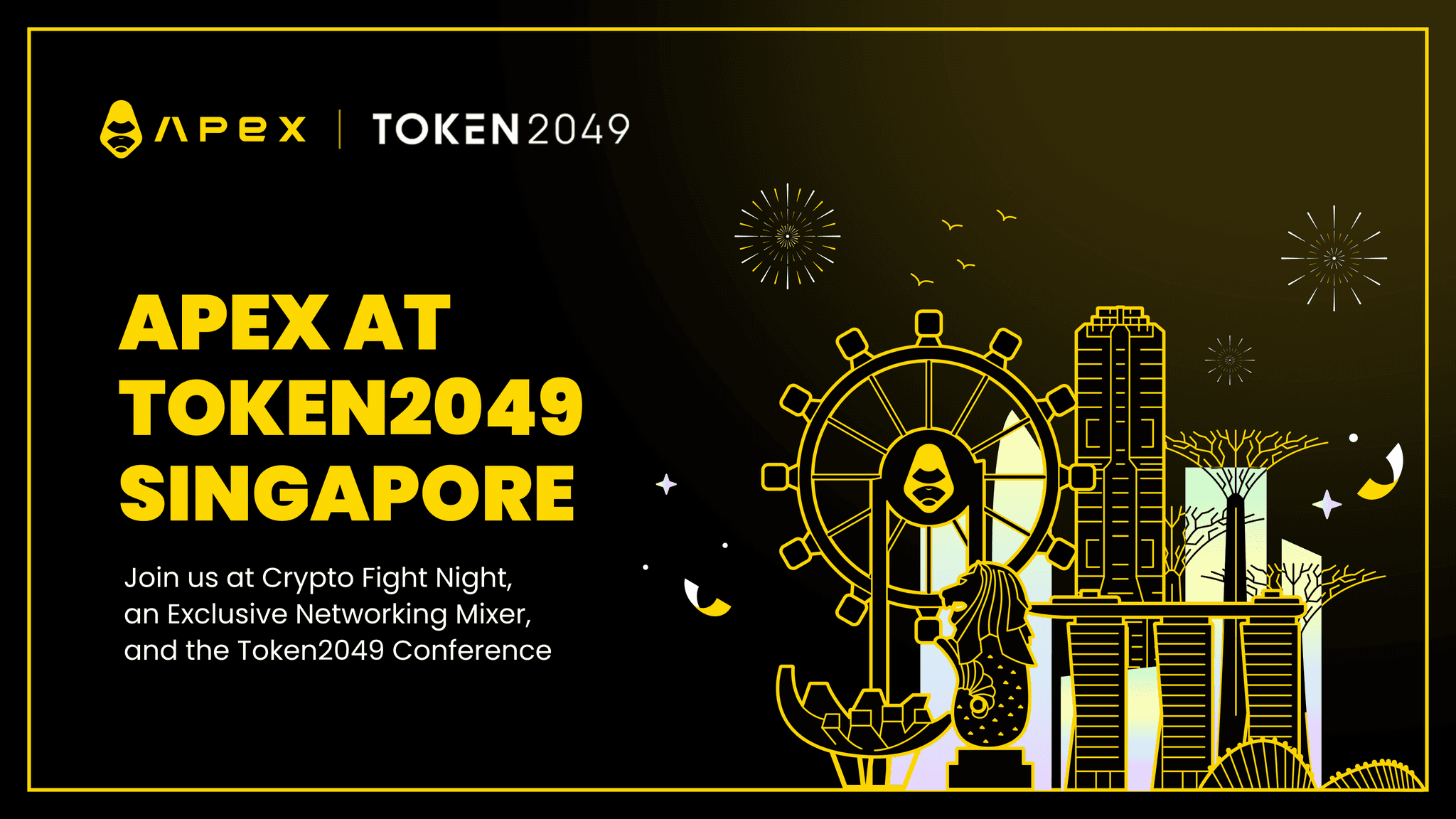 ApeX x Token2049 Singapore