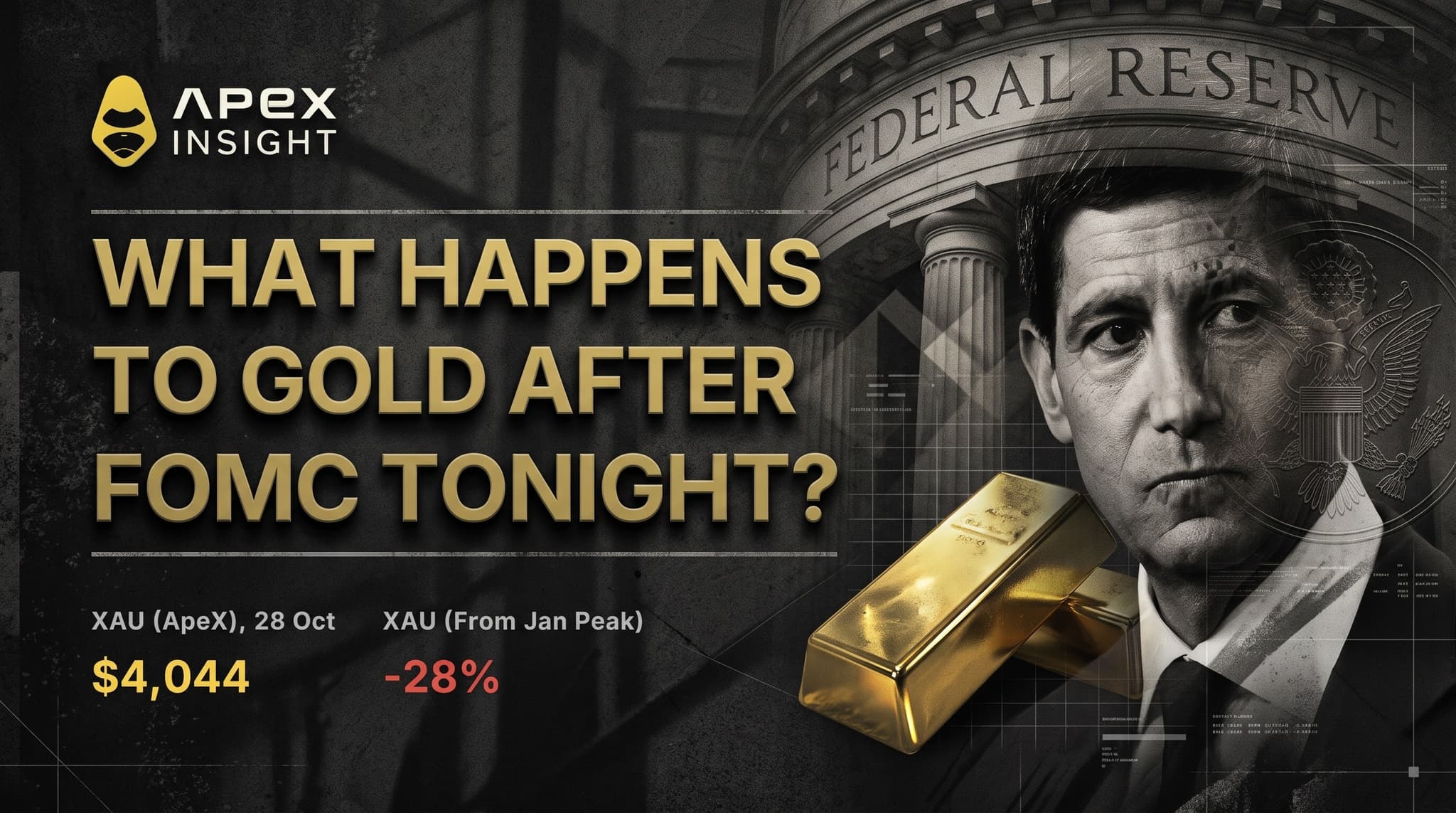 The Fed Decides Tonight. What Happens to Gold?