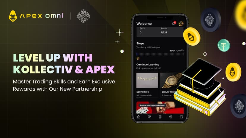 Kollectiv × ApeX:取引をレベルアップして限定報酬を手に入れよう!