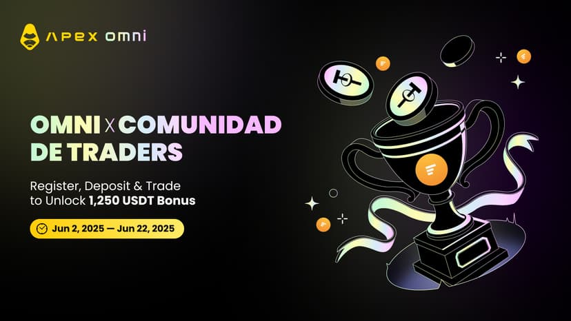 ApeX x Comunidad de Traders Welcome Event: 1,250 USDT in Rewards