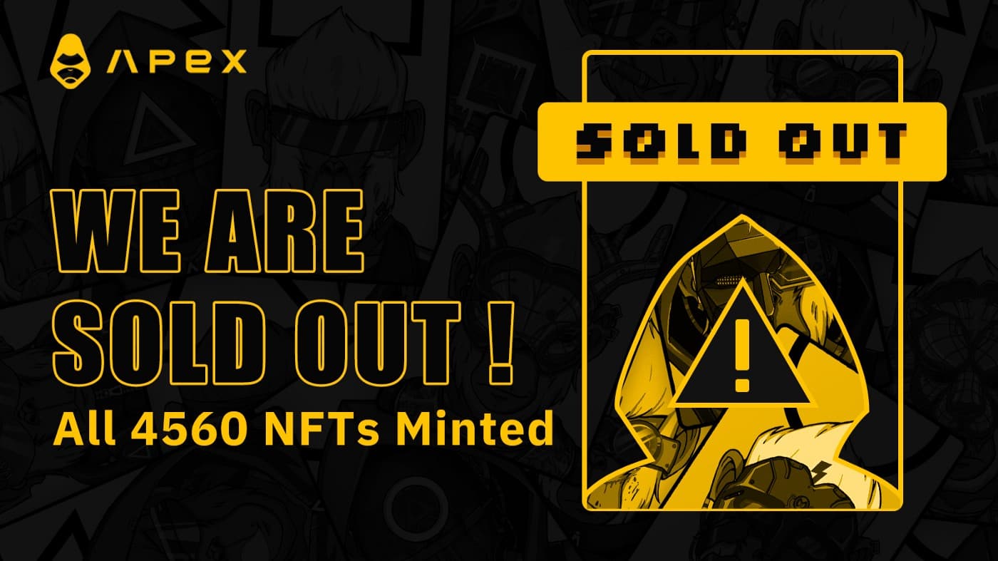 ApeX NFTs Public Sale Round Completed
