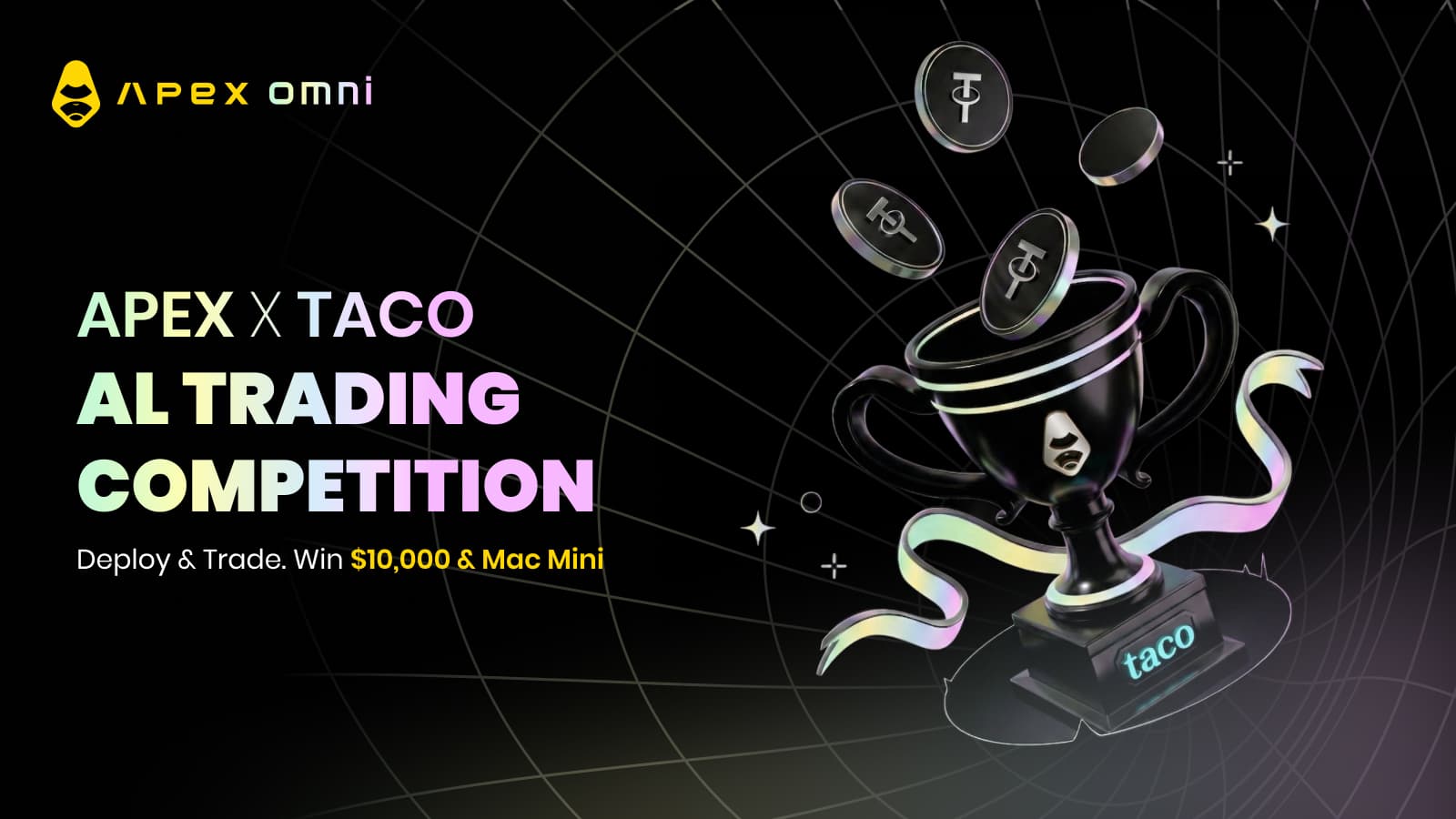 ApeX x Taco 自動取引大会:最大賞金 10,000 USDT