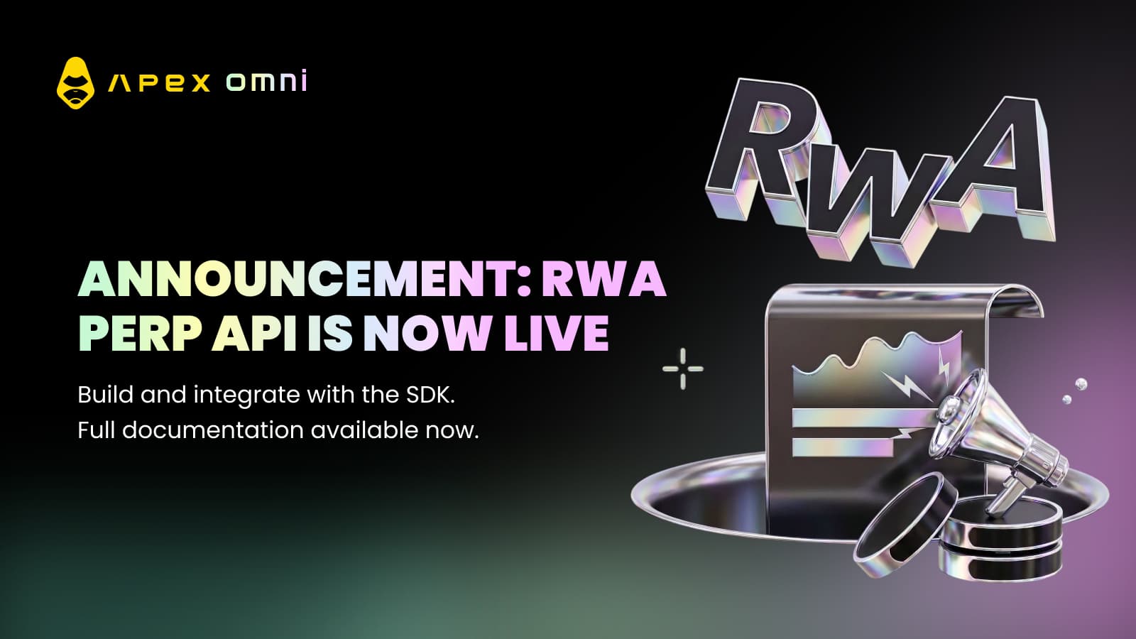 ApeX RWA API がリリースされました