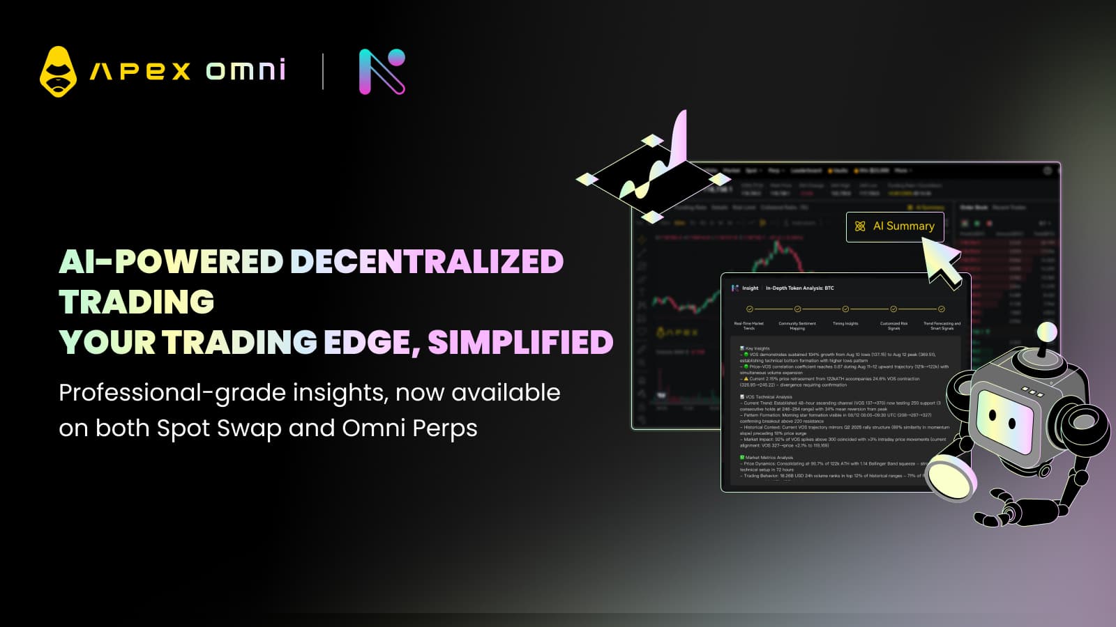 ApeX Omni & Coinsight:分散型取引にAI時代をもたらす