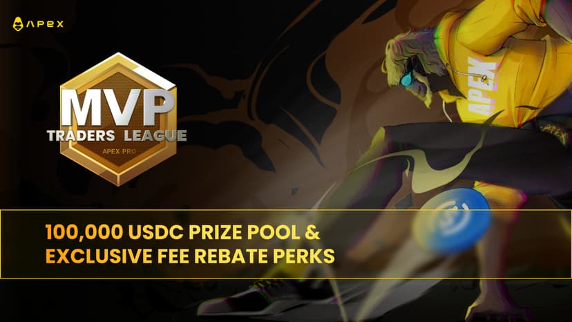 MVP Traders League With Up to 100K USDC Rewards, Fee Rebate Perks & Side Prize Pool!