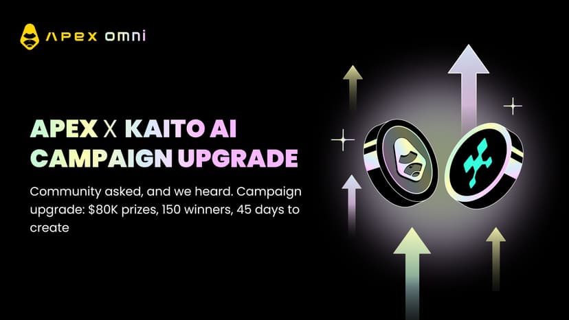 ApeX × Kaito AI Alpha Creator Program Update: Extended Timeline, Enhanced Rewards