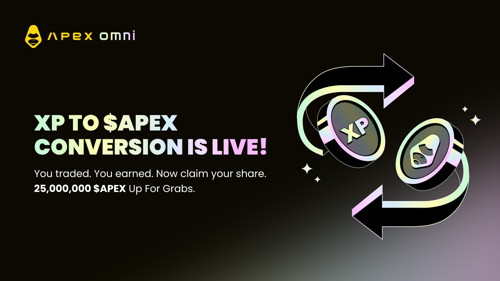🚨 XP → $APEXの交換がついに開始:報酬を受け取りましょう!