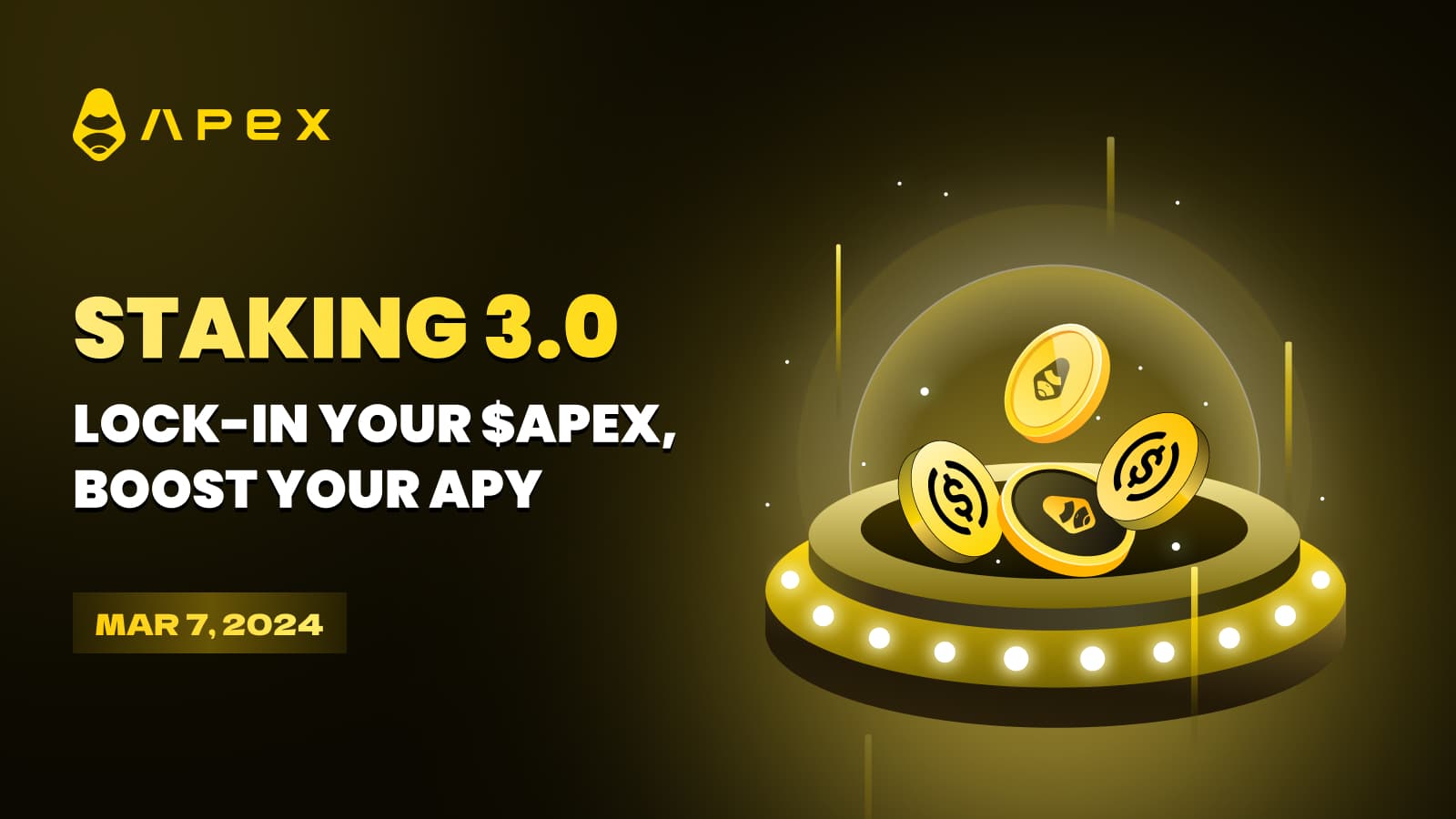 Staking 3.0: 높은 APY를 얻기 위한 잠금 기능