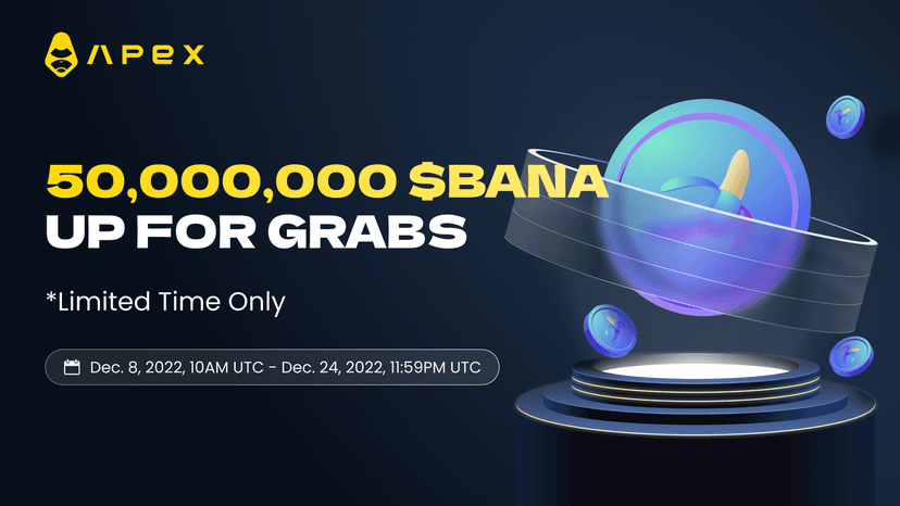 Season's Greetings: 50M $BANA Drop!