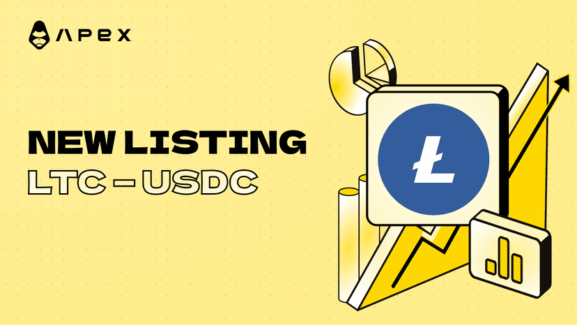 New on ApeX Pro: LTC-USDC Contracts