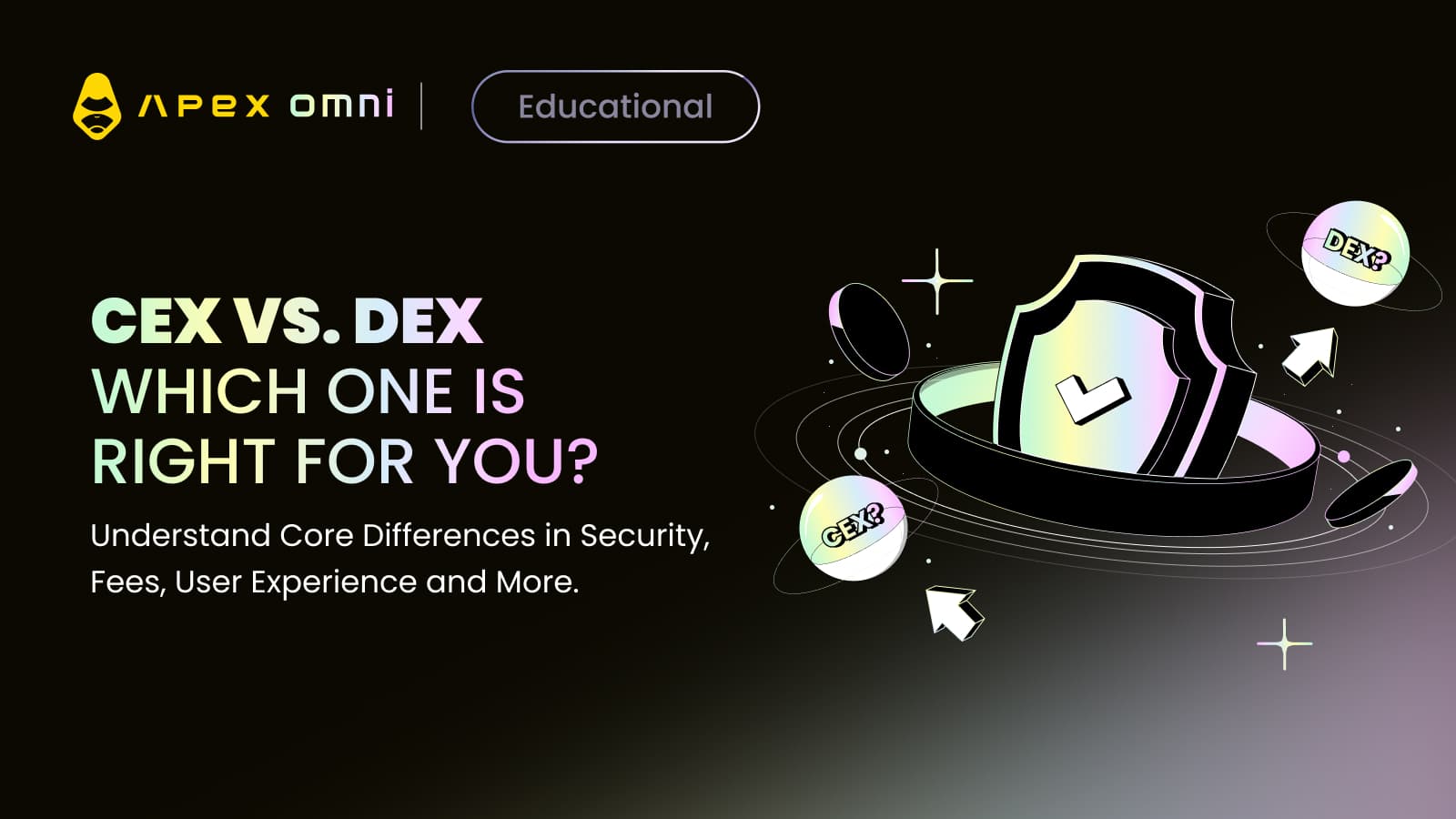 CEX vs DEX:2025 年該選哪種加密貨幣交易所?