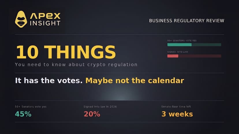 10 Things You Need to Know About Crypto Regulation Right Now