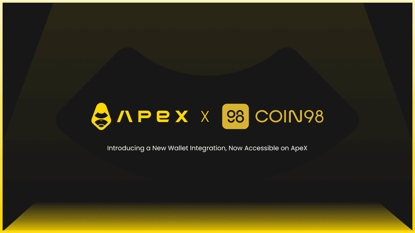 ApeX Expands Onboarding Options with Coin98 Wallet Integration: Another Secure Gateway
