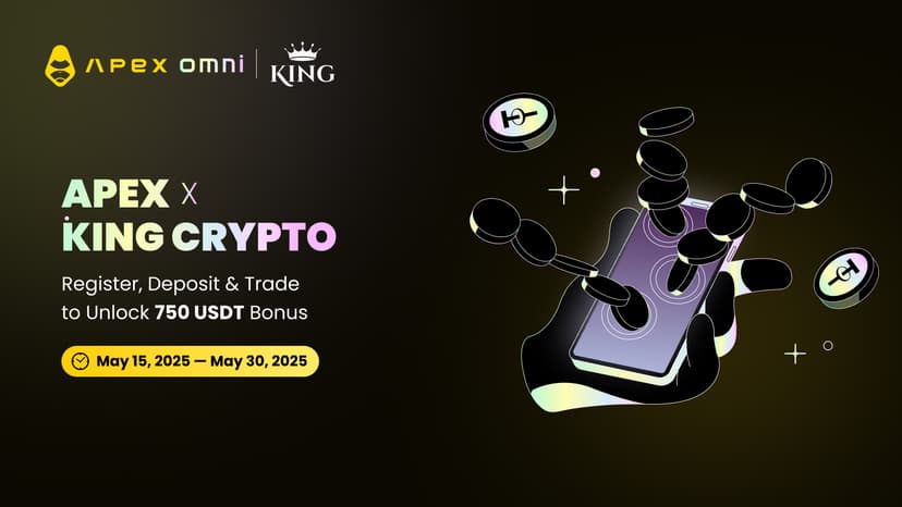 ApeX x KingCrypto Welcome Campaign — Claim Up to 25 USDT